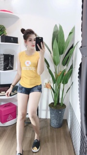 Áo phông 3 lỗ nữ siêu mát lạnh