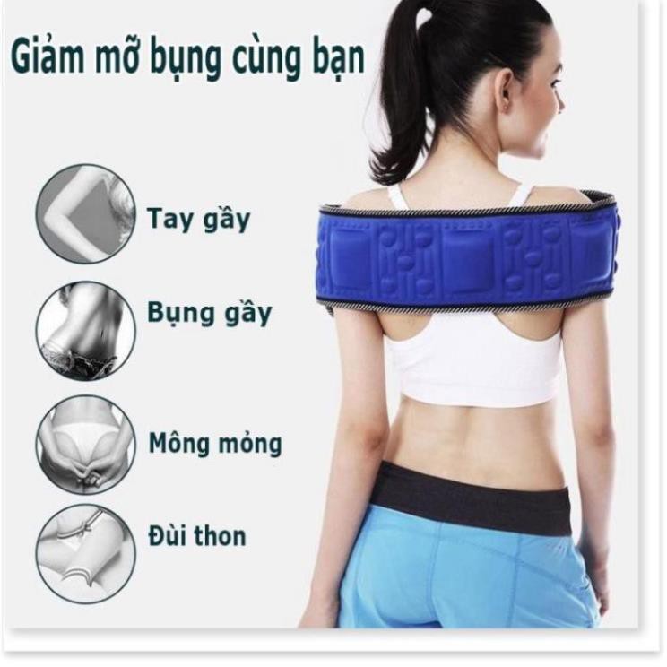 Đai massage bụng, Giảm Mỡ Bụng, Mát Sa Bụng, Giảm Mỡ Toàn Thân Mua Ngay Đai Masage X5 Cao Cấp