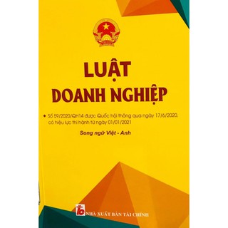 Sách Luật Doanh Nghiệp Có Hiệu Lực Thi Hành Từ 01/01/2021