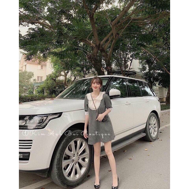 Váy xuông chất dạ hàn