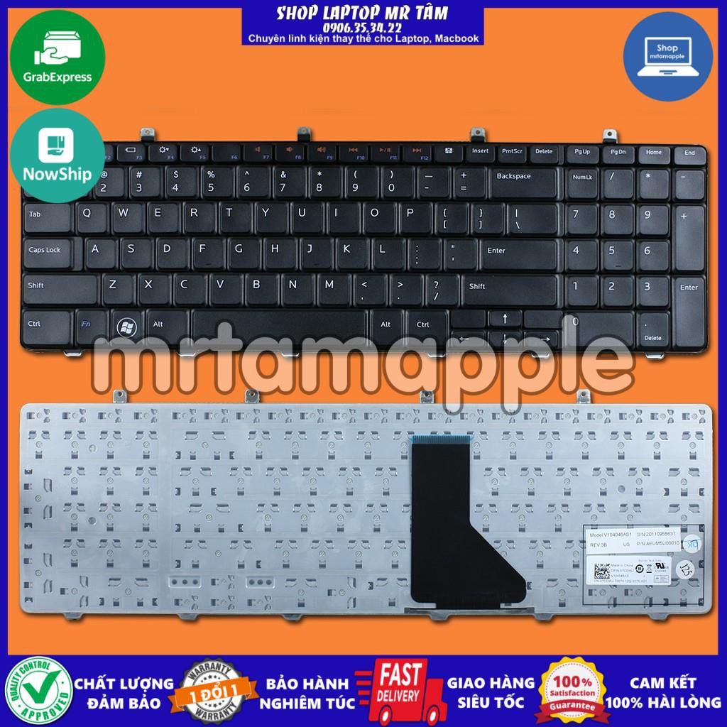 (KEYBOARD) BÀN PHÍM LAPTOP DELL 1764 dùng cho Inspiron 17 1764