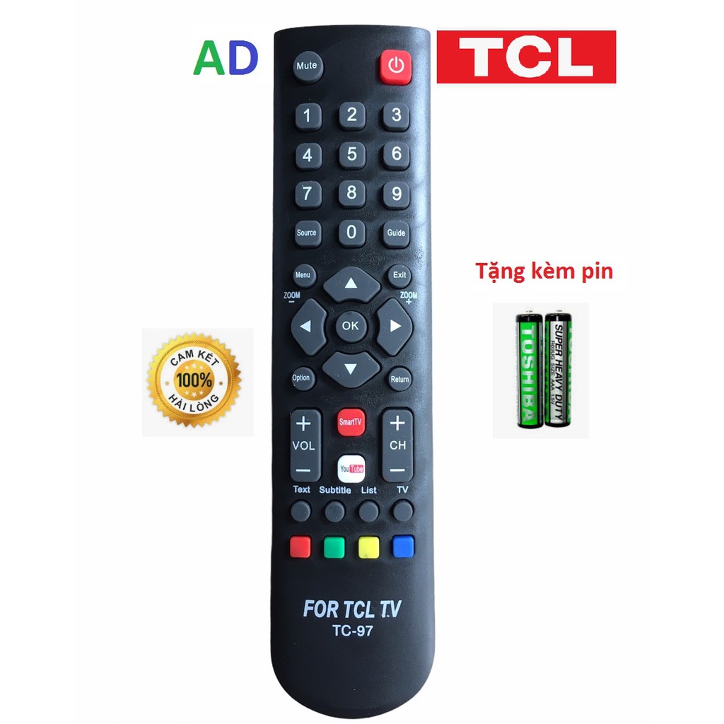 Điều khiển tivi smart TCL RC200 vào mạng internet ,Remote điều khiển tivi TCL Smart RC200 smart internet