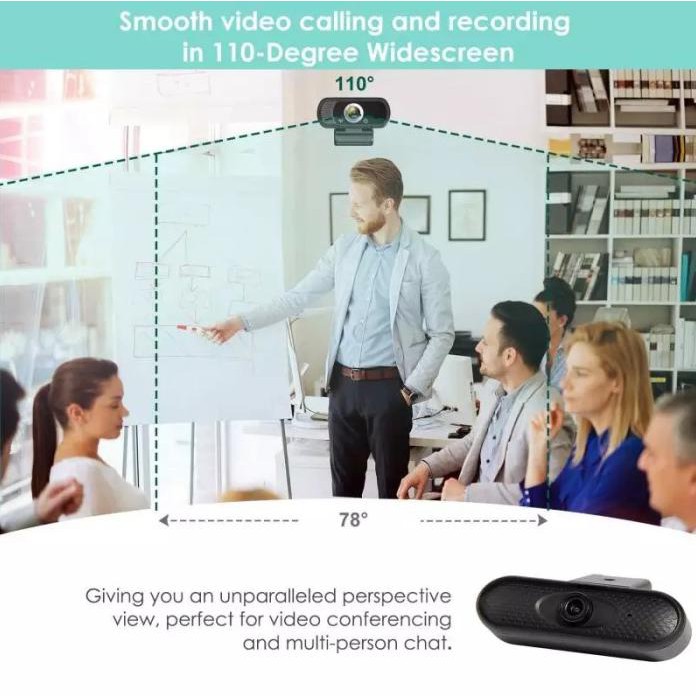 Webcam Homecindy33 Full Hd 1080p kèm MIC cho máy tính | BigBuy360 - bigbuy360.vn