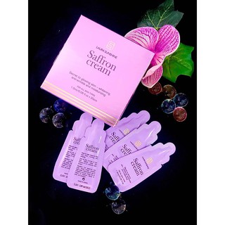 Kem dưỡng nhụy hoa nghệ tây dạng túi (30 túi 1.5ml) Saffron Cream Laura Sunshine Nhật Kim Anh 45ml