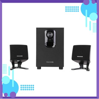 [Tặng mã 50k] Loa vi tính Microlab M108 2.1 - Màu đen - Cam Kết Chính hãng - BH 12 tháng [Xả kho]