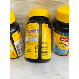 [MẪU MỚI] Nature Made Postnatal Multi DHA 60 viên