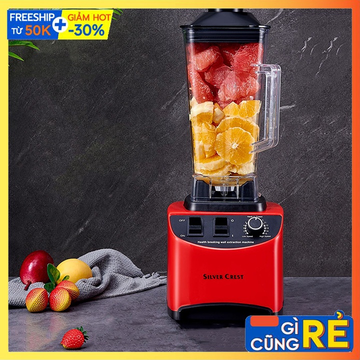 Máy xay sinh tố, xay thực phẩm đa năng Silver Crest công suất 3500W