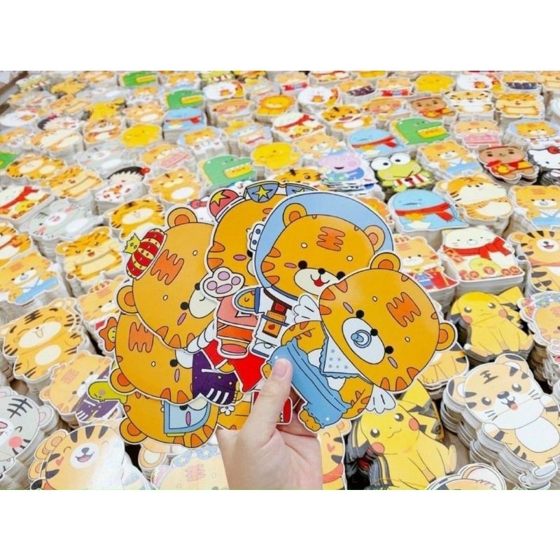 Bao lì xì chibi chipi lì xì hoạt hình tết nhâm dần 2022 mới cao cấp đẹp độc lạ