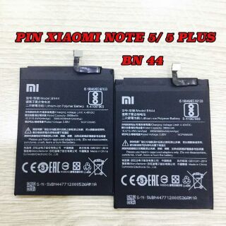 Pin xiaomi note 5 /5plus mã trên pin BN 44