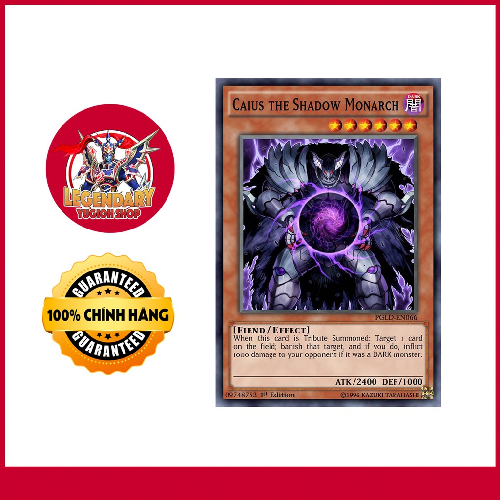 [EN-JP][Thẻ Bài Yugioh Chính Hãng] Caius The Shadow Monarch