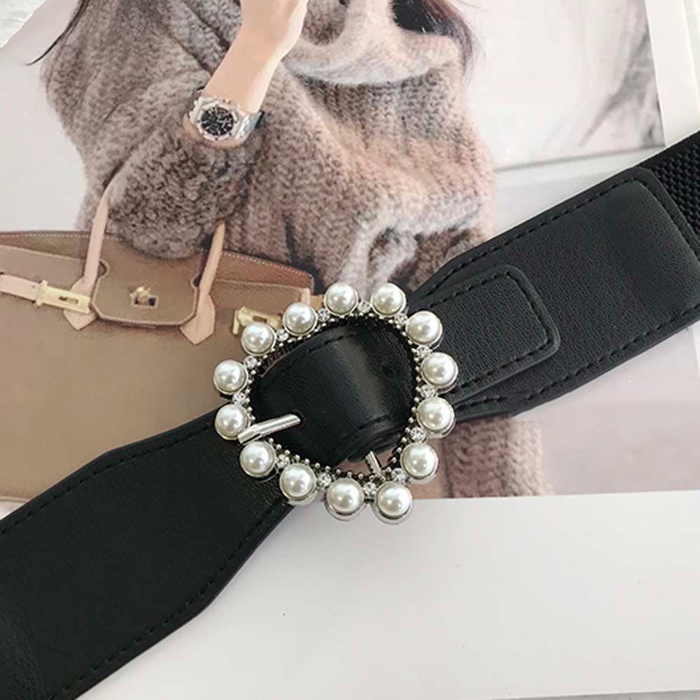 JARRED Thắt Lưng Da Pu Khóa Trái Tim Màu Đen Thời Trang Cho Nữ