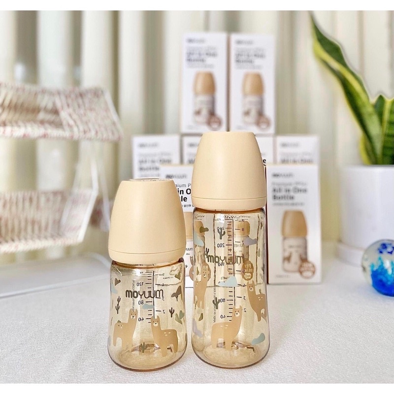Bình sữa Moyuum lạc đà 170ml/270ml cho bé