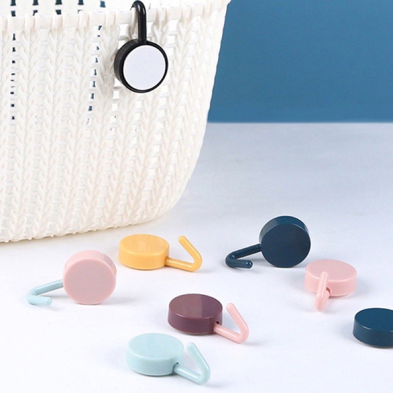 Móc treo chìa khóa quần áo dán tường sáng tạo