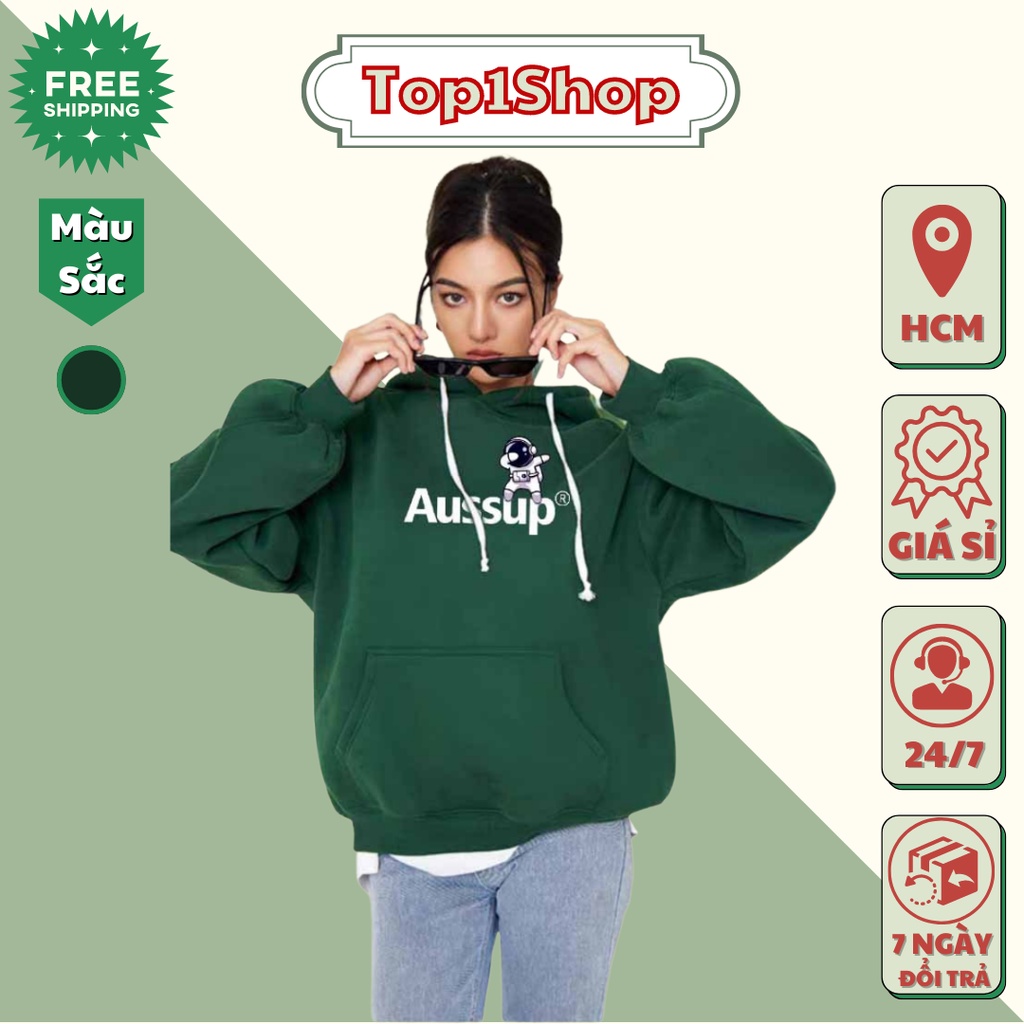 Áo khoác hoodie nỉ siêu rẻ phù hợp nam nữ
