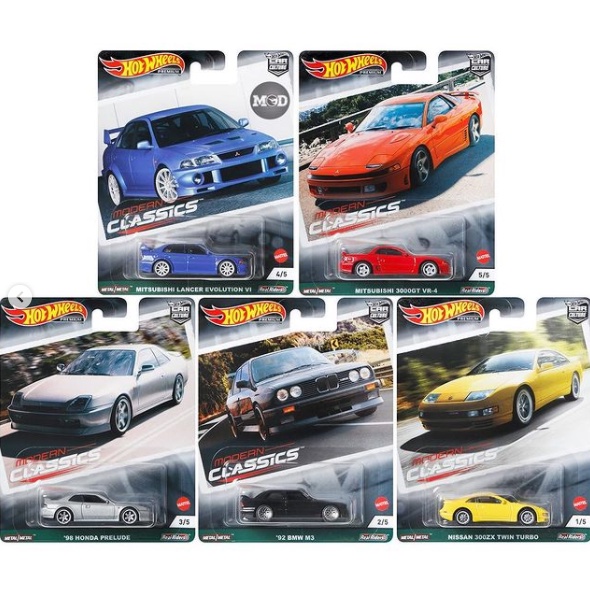 Xe mô hình Hot Wheels 1/64 2021 Car Culture Modern Classics 3