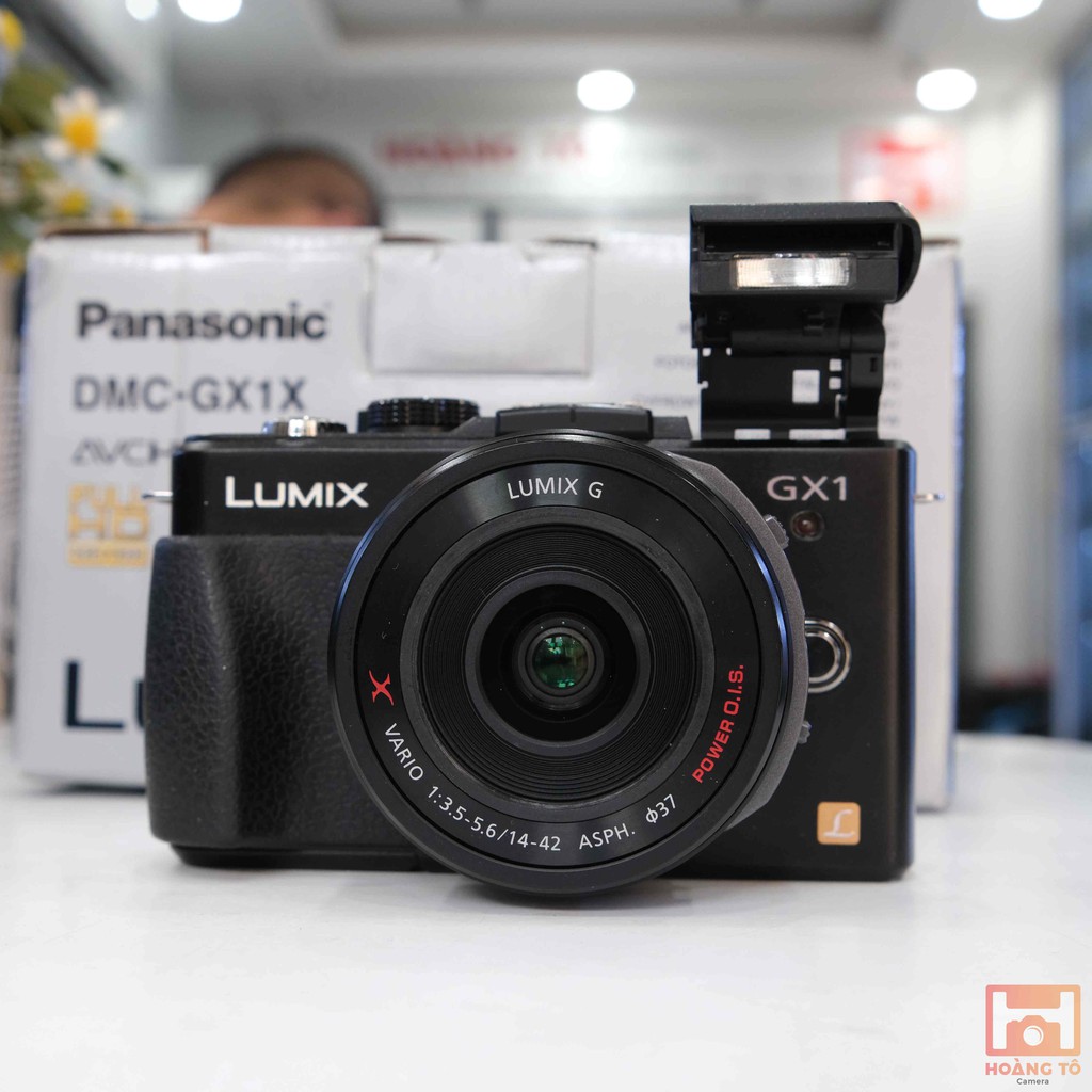 Máy ảnh Panasonic Lumix DMC-GX1 kèm lens 14-42mm cũ đẹp