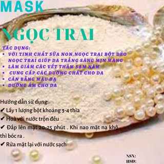 Mask deo ngoc trai
