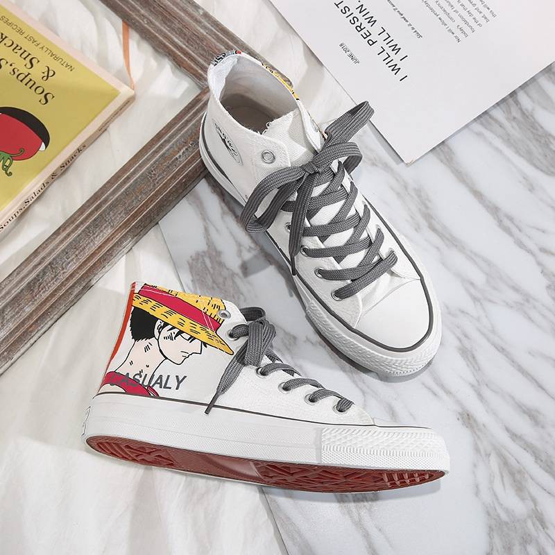 One Piece Graffiti Anime All-match Thông thường giày nam | BigBuy360 - bigbuy360.vn