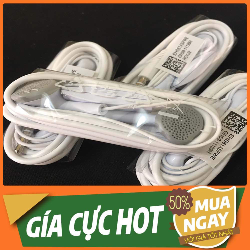 Tai nghe dòng J- Chân 3.5 độ dài 1.5m có mic đàm thoại