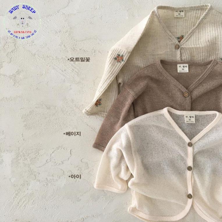 Áo Khoác Cardigan Chống Muỗi Cho Bé