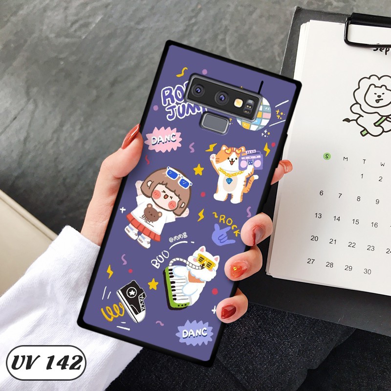 Ốp lưng Samsung Galaxy Note 9 lưng nhám viền dẻo