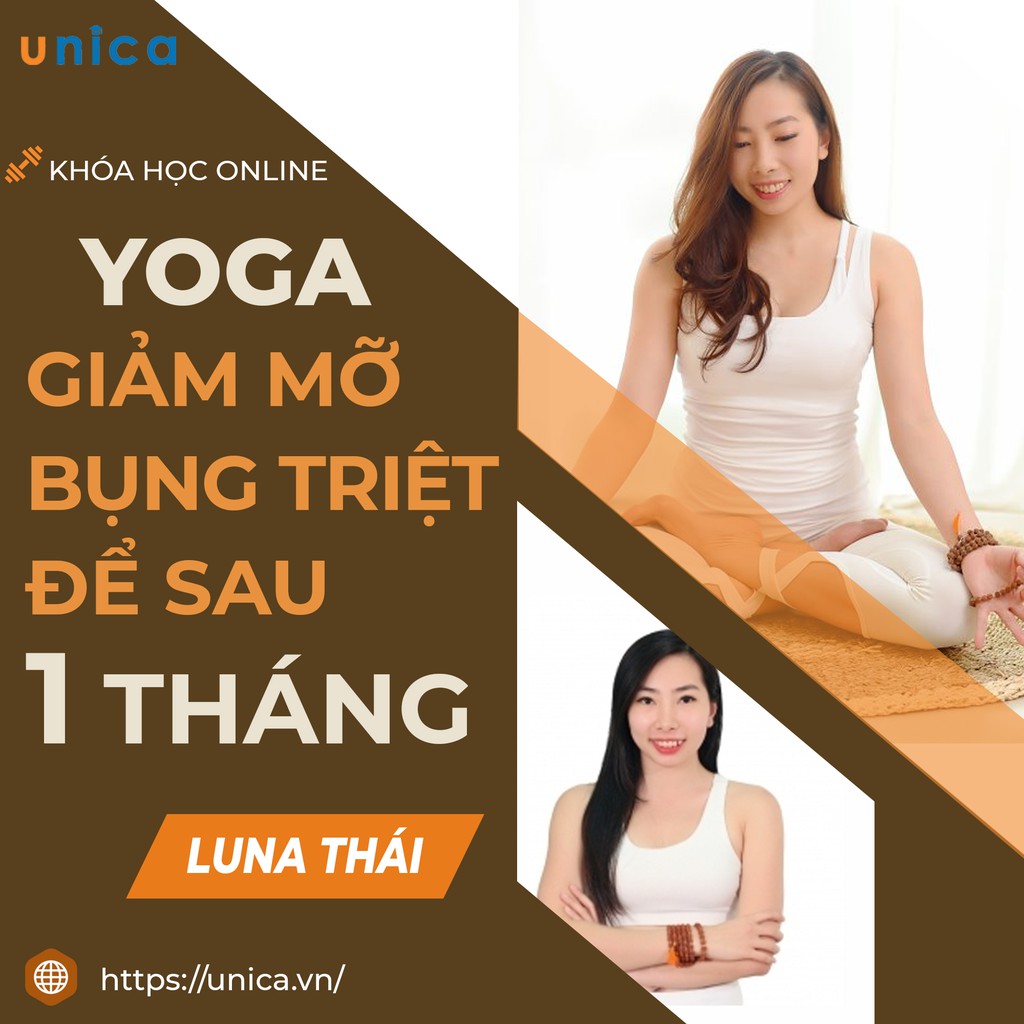 Toàn quốc- [E-voucher] FULL khóa học SỨC KHỎE - Yoga - Giảm mỡ bụng triệt để sau 1 tháng [UNICA.VN]