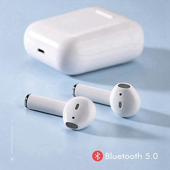 Tai nghe i12, không dây kết nối bluetooth 5.0 âm thanh chuẩn, khử ồn đàm thoại shop1688