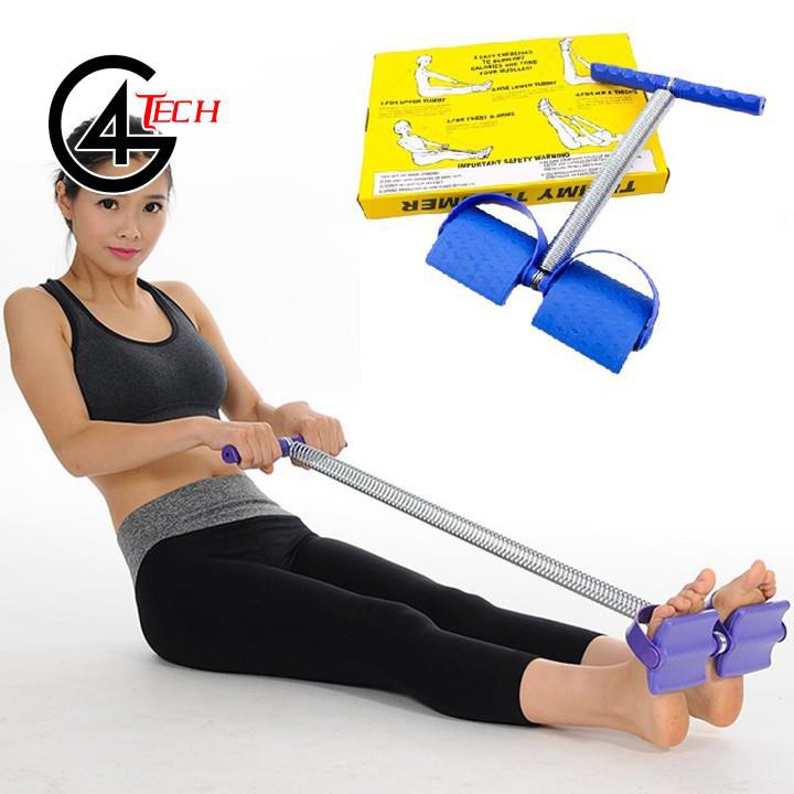 Dụng cụ tập cơ bụng tại nhà, dây kéo tập lưng bụng lò xo Tummy Trimmer