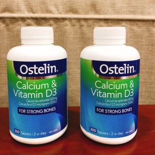 CANXI &D3 300V của Ostelin ( có tem đỏ chemist)