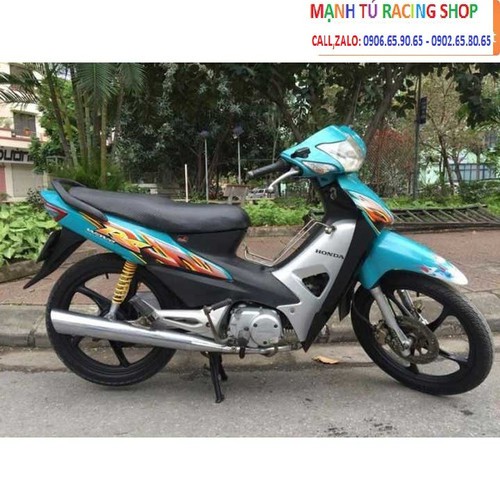 Dàn áo xe máy Wave RS, Wave anpha - MÀU XANH NGỌC - NHỰA ABS CAO CẤP
