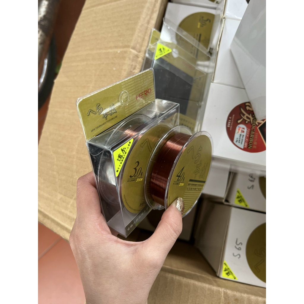 Dây Cước câu cá, chuyên Cước link trục Hero, dây cước link, cước trục 100m