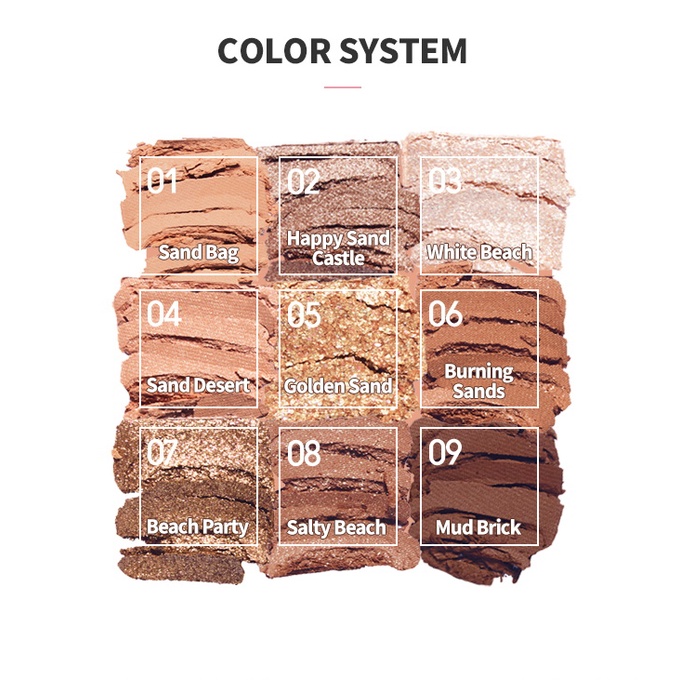 [Hàng mới về] Bảng phấn mắt ETUDE 9 màu 0.7g chất lượng cao