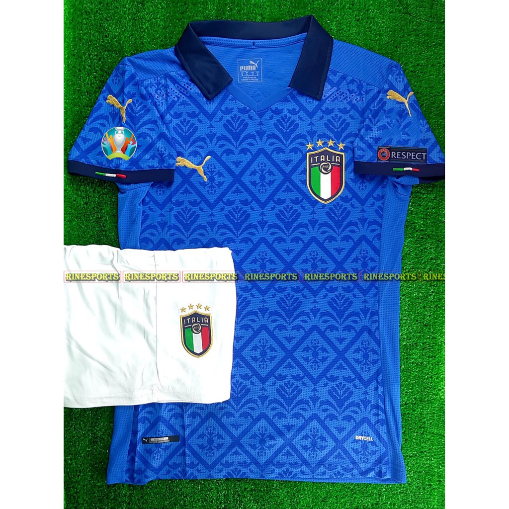 Bộ Áo bóng đá italia xanh dương Euro 2021 hàng Thailand chuẩn thi đấu 100%. Cam kết Y Hình