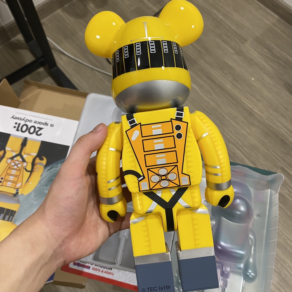 BEARBRICK SPACE ODYSSEY 400% 100% CỰC ĐẸP - ĐỒ CHƠI SƯU TẦM NHẬT BẢN GIÁ TỐT - HÀNG CHÍNH HÃNG 100%