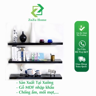 Kệ gỗ trang trí gắn tường giấu chân, dài 40cm, sâu 15cm giá tại xưởng