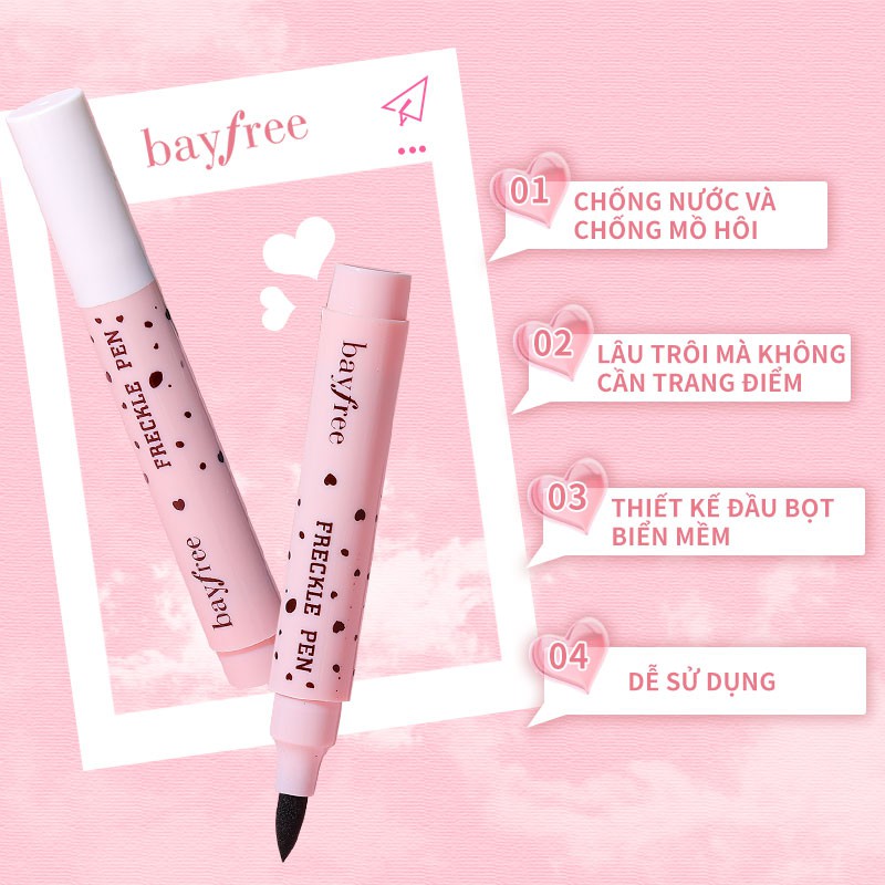 Bút chấm tàn nhang Bayfree bền màu chống thấm nước trang điểm tự nhiên cho bạn gái 2.5ml | BigBuy360 - bigbuy360.vn