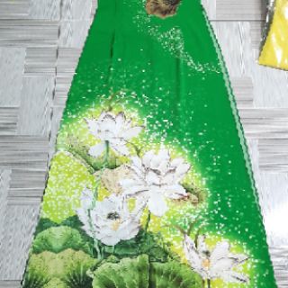 Áo dài sen in 3d