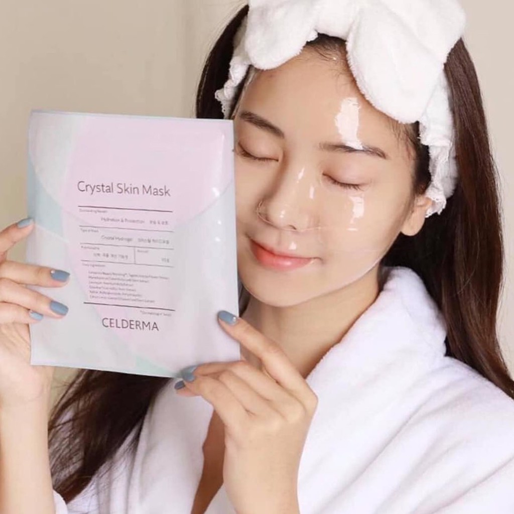 Mặt Nạ Thạch Anh Celderma Crystal Skin Mask (23g)