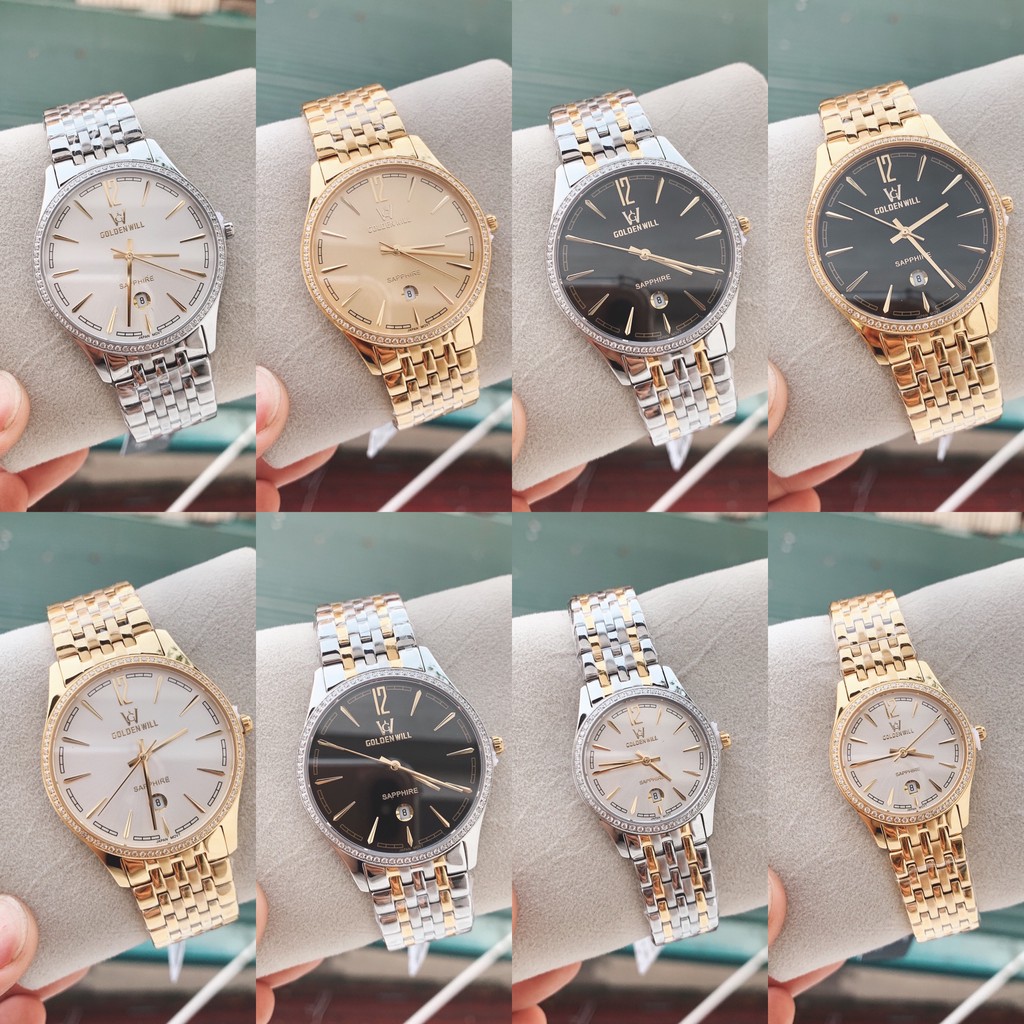 Đồng Hồ Nam Golden Will 2133 Dây Da