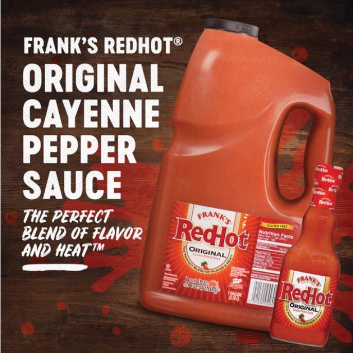 Sốt ớt Frank's 354 ml