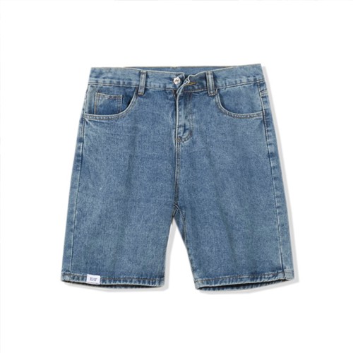 Quần Short Jean Ngố Bò Nam Ống Rộng , phong cách Hàn Quốc thời trang mùa hè cho nam hot trend 2021 - F040