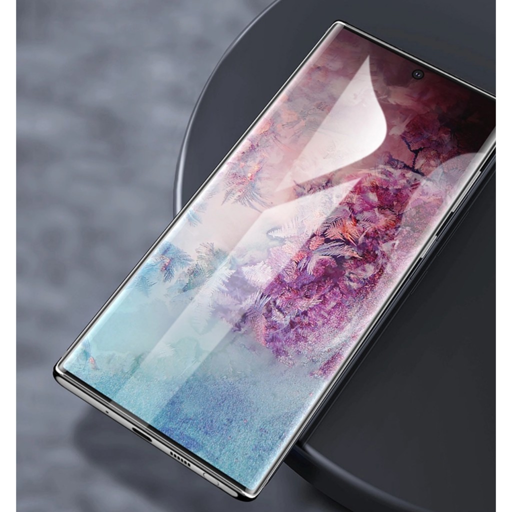 Dán Màn Hình Samsung Note 10, Note 10+ Bằng Cường Lực Dẻo Full Keo Tốt Nhất