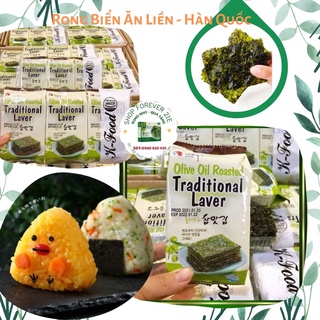 Combo 3 Gói Rong Biển Ăn Liền Hàn Quốc -Siêu thơm Ngon