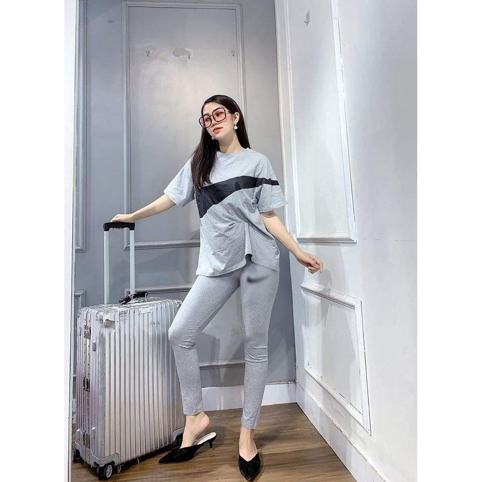 Đồ Bộ Thể Thao Cao Cấp,Hoa văn phối bằng vải khác màu, không phải hàng in, Thun Cotton 100%, 45kg đến 80kg vừa, mã N | BigBuy360 - bigbuy360.vn