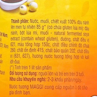Nước tương Maggi chai 300ml