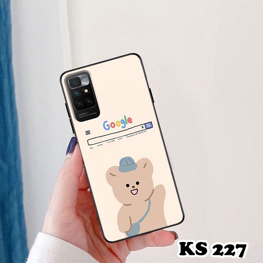 Ốp lưng Xiaomi Redmi 10 - Redmi 10A - Redmi 10C - Ốp in hình gấu bear ngộ nghĩnh