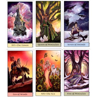 Tarotscopes Bộ bài Tarot Crystal Visions Tarot