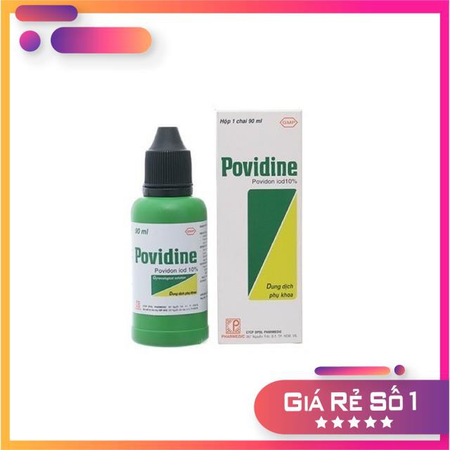 Dung dịch vệ sinh phụ khoa povidine 90ml