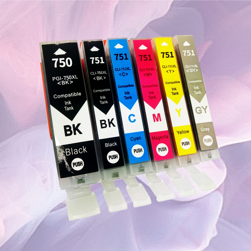 Hộp mực in dành cho Canon PGI750/ CLI751/ IX6770/ MG5570/ MG7170/ MX727