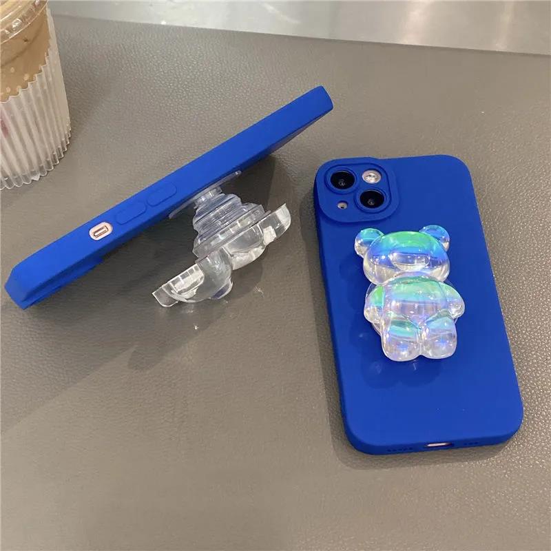 Ốp Điện Thoại TPU Mềm Có Vòng Đỡ Hình Gấu Hoạt Hình Sang Trọng Cho OPPO Reno 2 5 FIND X3 Pro